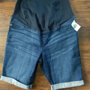Isabel maternity Bermuda shorts